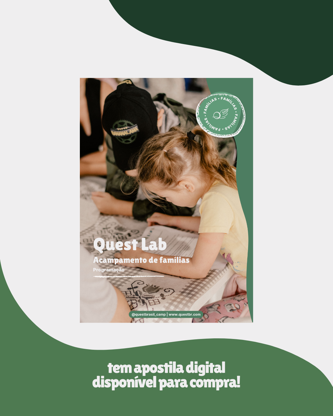 Currículo para retiro de famílias – Quest Lab